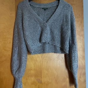 Cropped sweater
